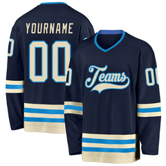Personalized Hockey Team Jersey Regular Fit Stitched Printed Team Logo with Stitched Printed Name Number Logo for Team Uniforms