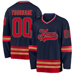 Custom Ice Hockey Team Jersey Stitched Printed Name Number Logo for School Spirit Day for Teams Players Fans Men Women Youth Kids