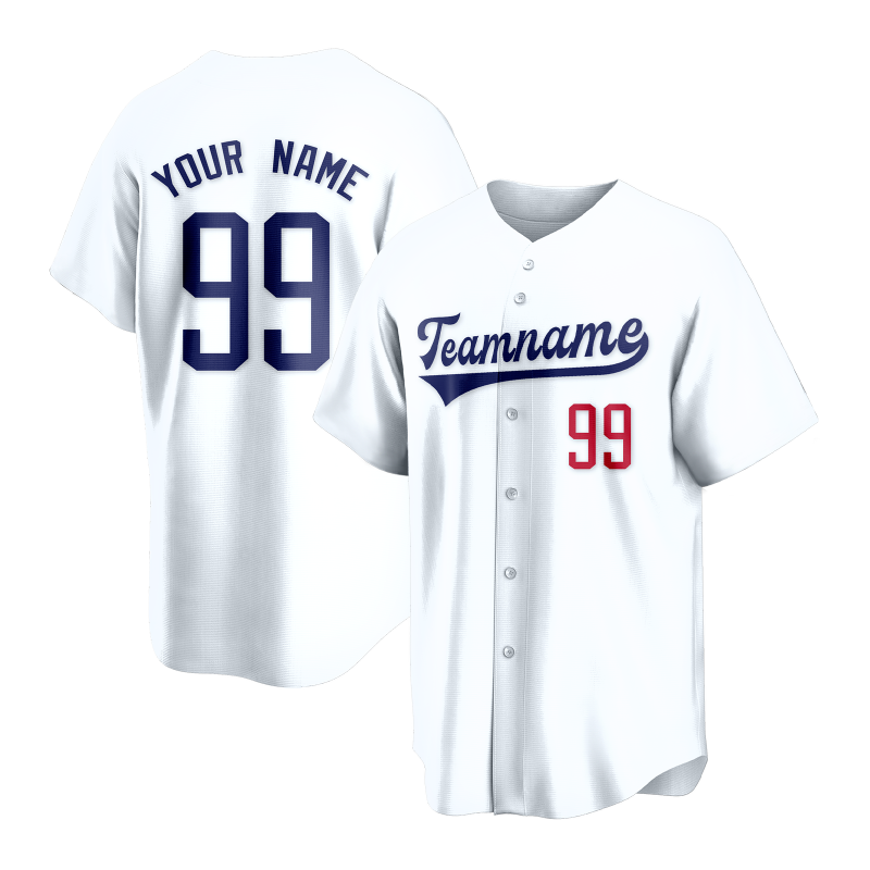 Custom Baseball Jersey Shirt with Personalized Name Number Stitched Printed Name Number