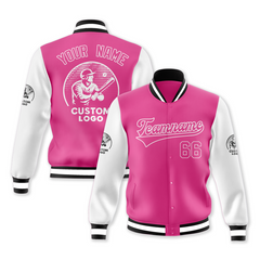 Custom Family Jacket with Custom Text and Logo for Company Team School Event Gifts Printed and Embroidered