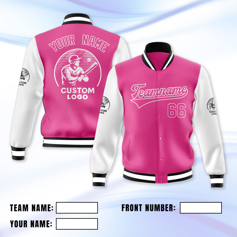 Custom Family Jacket with Custom Text and Logo for Company Team School Event Gifts Printed and Embroidered