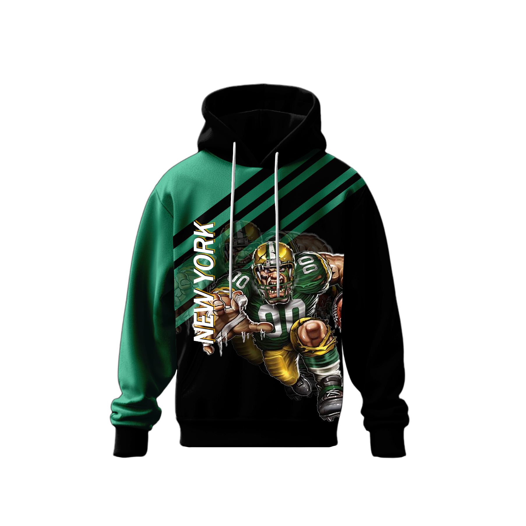 Custom School Printed Hoodie with Employee Name and Logo for Casual Wear
