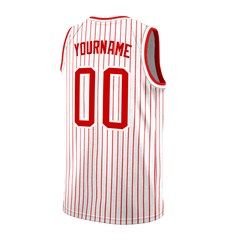 Embroidered and Printed Custom Basketball Jersey with Team Logo and Number for Corporate Groups