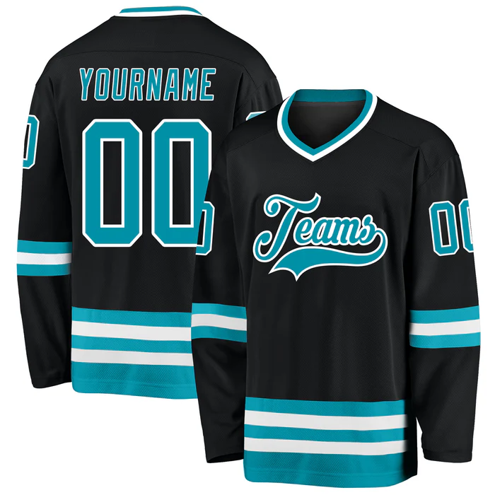Custom Hockey Fan Shirt Stitched Printed Team Customization with Stitched Printed Name Number Team Logo for Men Women Youth Kids