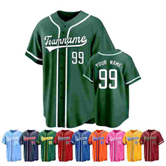 Personalized Baseball Shirt Streetwear with Custom Name Number