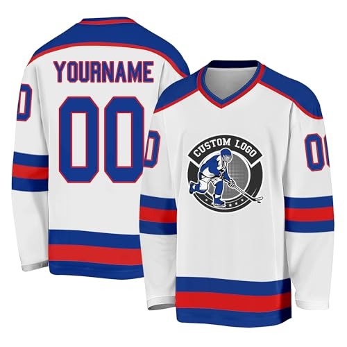 Custom Team Style Custom Hockey Practice Jersey for Teams and Players with Custom Chest Logo Back Name Number and Sleeve Patch