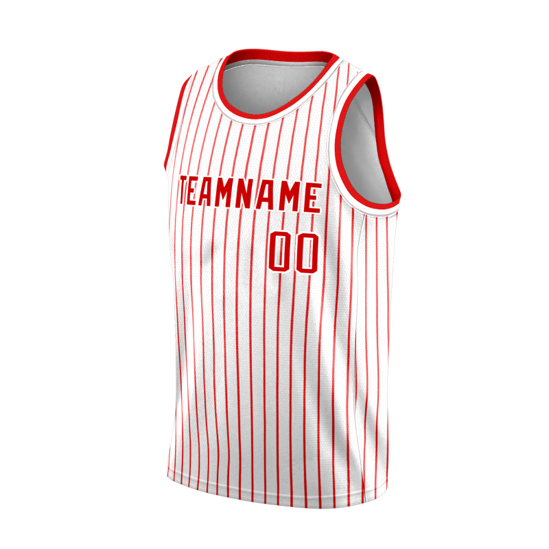 Embroidered and Printed Custom Basketball Jersey with Team Logo and Number for Corporate Groups