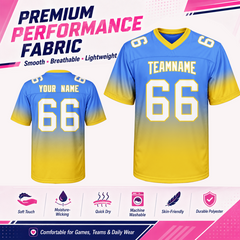 Custom American Football Jersey for Youth Teams and Sports Fan Gift