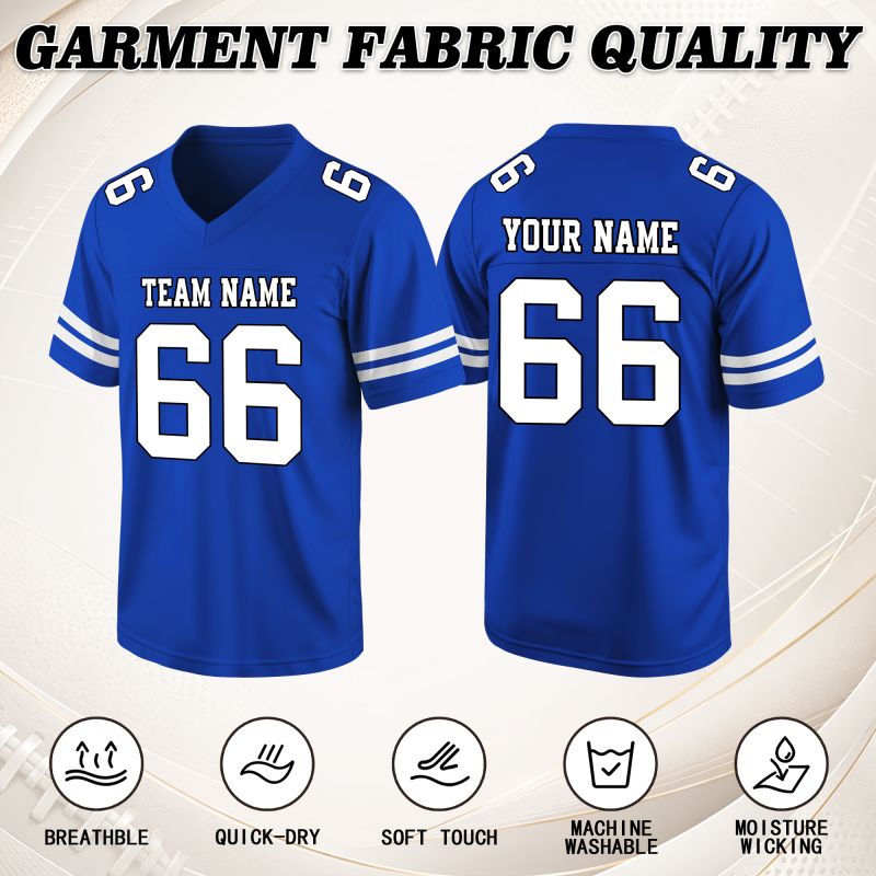 Custom Football Team Jersey Authentic Style for Football Players