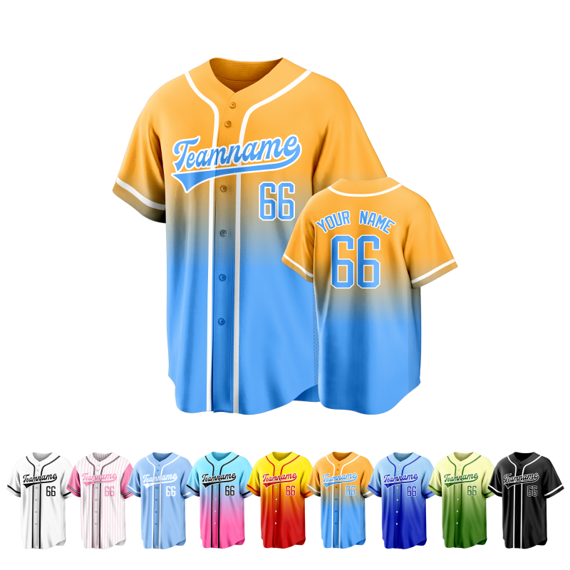 Custom Baseball Uniform with Name Number and Logo Stitched Printed Team Logo