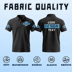 Printed Custom Printed Logo Polo Uniform with Custom Logo for Hotel Staff