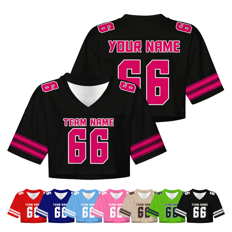 Custom Football Uniform Stitched Printed Team Logo for Parents and Kids