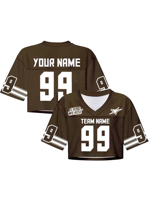 Custom Football Team Uniform with Custom Patch Logo Fan Gift