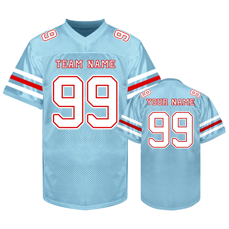 Custom American Football Jersey Stitched Printed Personalization