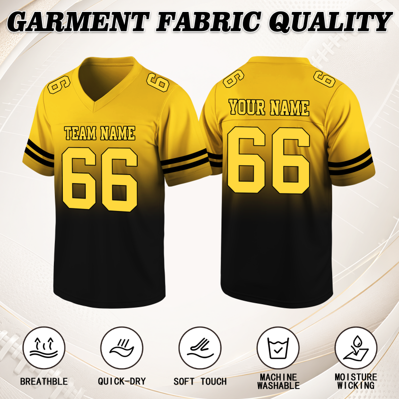 Custom Game Day Football Jersey Stitched Printed for Youth League Game