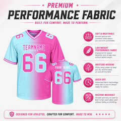 Personalized Football Jersey with Full Custom Design for Party Wear