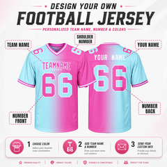 Personalized Football Jersey with Full Custom Design for Party Wear