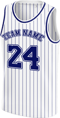 Vintage Custom Basketball Practice Jersey with Front Team Name and Back Number for Sports Party Outfit