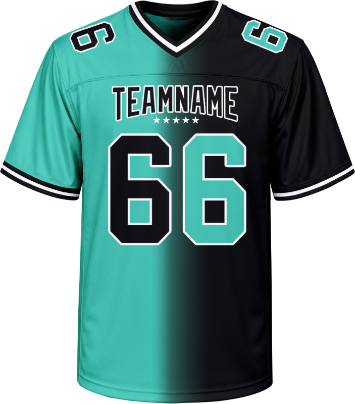 Stitched Printed Team Logo Custom Football Fan Jersey
