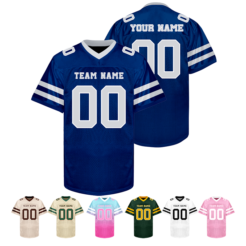 Custom Football Game Jersey Stitched Printed Team Customization