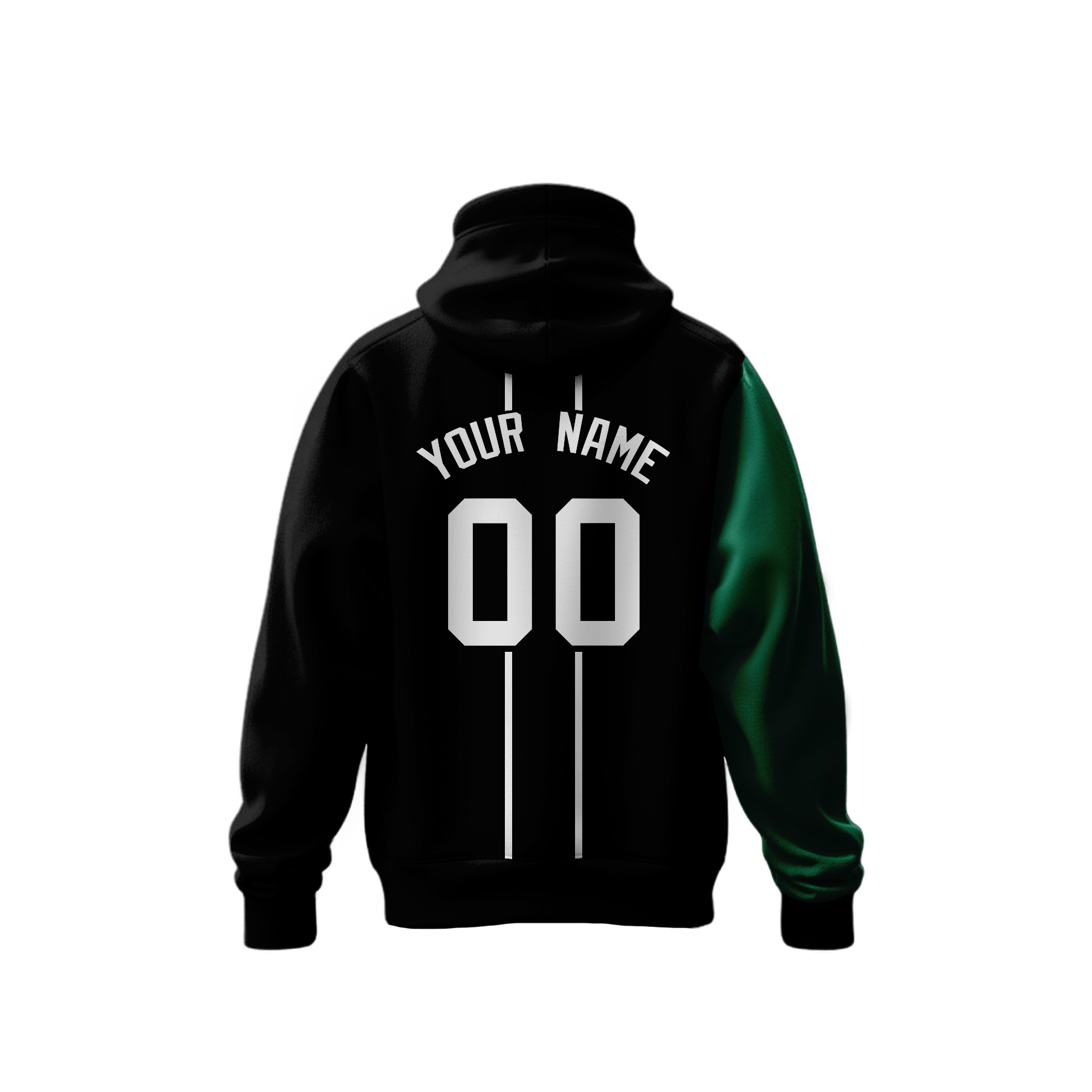 Printed Custom School Printed Hoodie with Name Text and Logo for Parents and Kids