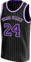 Personalized Basketball Shirt with Full Custom Design Embroidered and Printed for Company Teams
