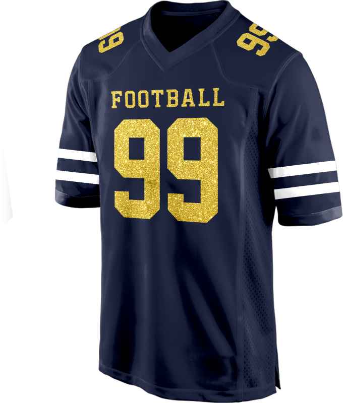 Custom Football Fan Shirt Varsity for Team Celebration