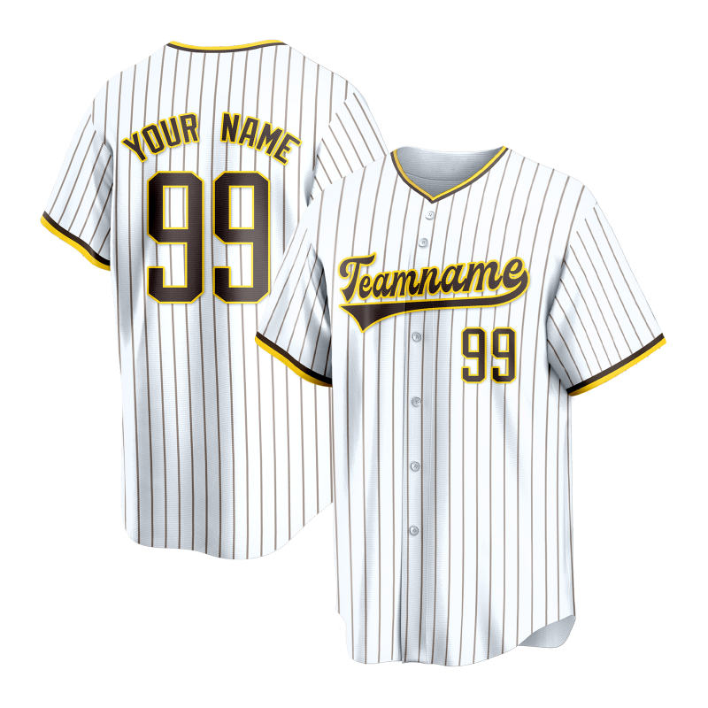 Custom Team Baseball Jersey with Name and Number