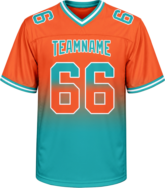 Custom Football Jersey with Front Team Name and Back Number Fan Gift