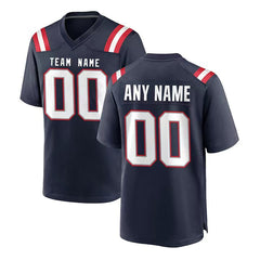 Personalized Football Team Jersey with Team Name and Logo with Stitched Printed