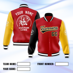 Casual Custom Team Jacket Printed and Embroidered for Business Team Apparel