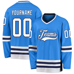 Stitched Printed Personalization Custom Hockey Team Jersey for Hockey Fan Gift for Teams Players Fans Men Women Youth Kids