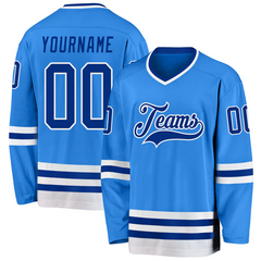 Custom Hockey Fan Jersey with Custom Names and Numbers Stitched Printed Hockey Design for Teams Players Fans Men Women Youth Kids