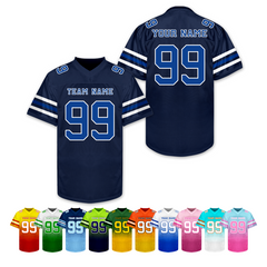 Stitched Printed Custom Design Custom American Football Jersey with Name and Number