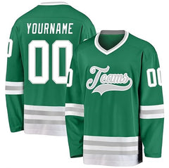 Custom Youth Hockey Jersey Stitched Printed Hockey Design with Stitched Printed Name Number Team Logo for Men Women Youth Kids