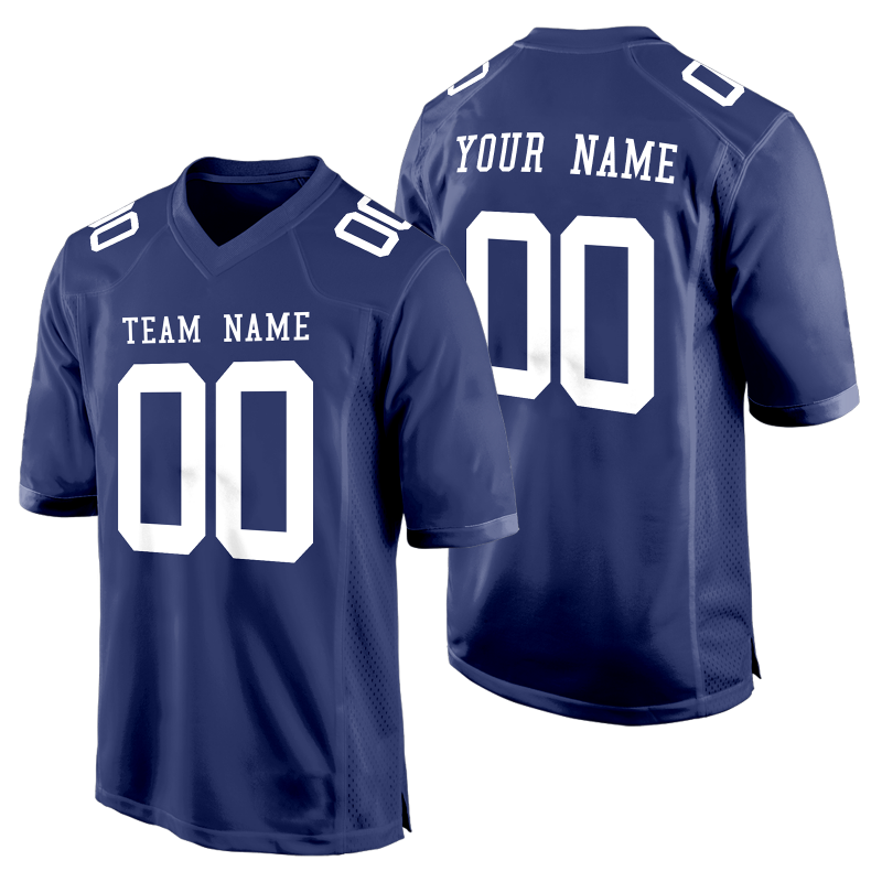 Custom Football Uniform Stitched Printed Name Number