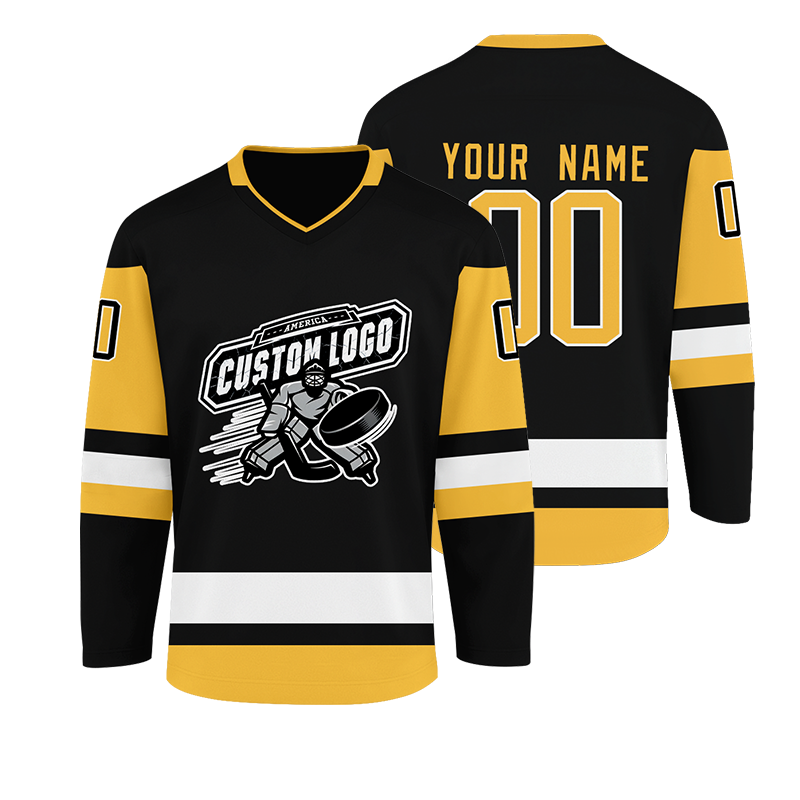 Personalized Hockey Jersey with Custom Name Number with Stitched Printed Personalization for Teams Players Fans Men Women Youth Kids