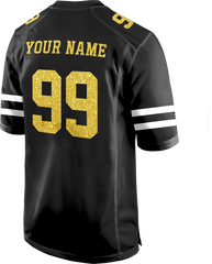Custom Team Football Uniform Stitched Printed Personalization for Sports Party Outfit