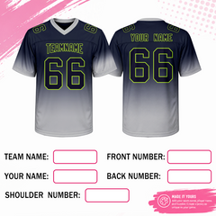 Team Style Personalized Football Jersey for Dance Teams