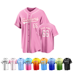 Custom Baseball Jersey with Custom Names and Numbers for Baseball Fans