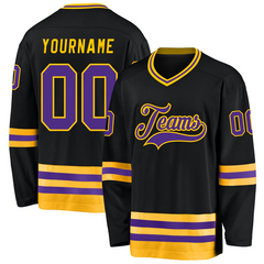 Game Day Personalized Hockey Jersey Stitched Printed Team Logo with Stitched Printed Name Number Team Logo for Men Women Youth Kids