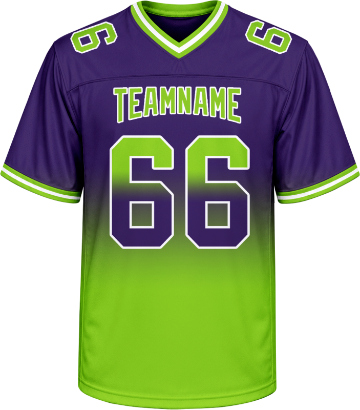Custom Football Uniform with Full Custom Design with Stitched Printed Name Number