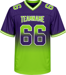 Custom Football Uniform with Full Custom Design with Stitched Printed Name Number