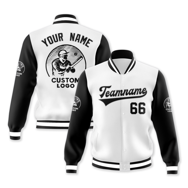 Custom Bomber Jacket with Custom Printed and Embroidered Logo Name Text for Staff Team Events