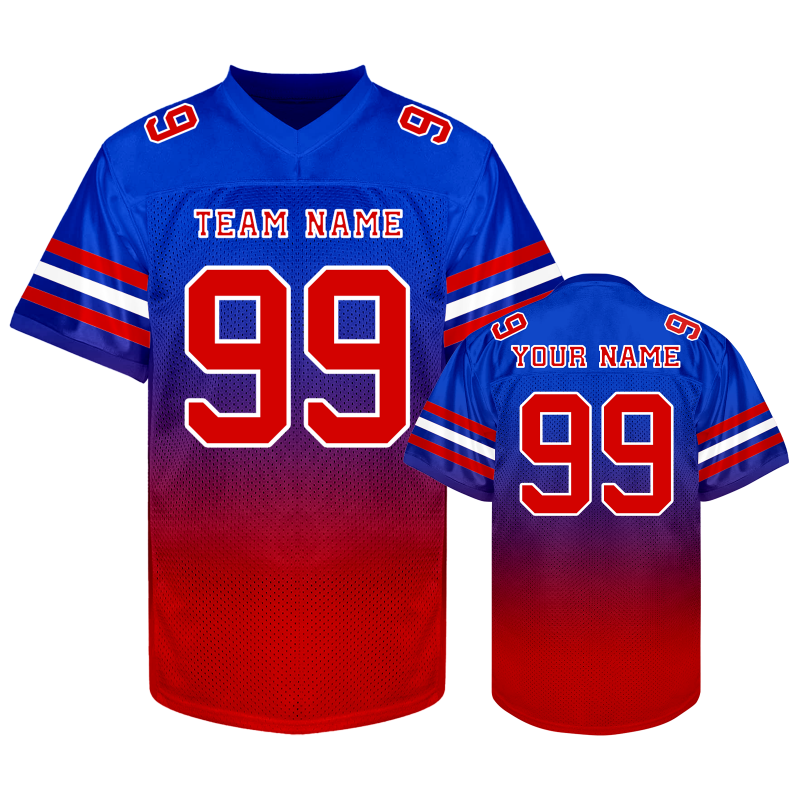 Custom Football Game Jersey for Event Groups and Spirit Week Outfit