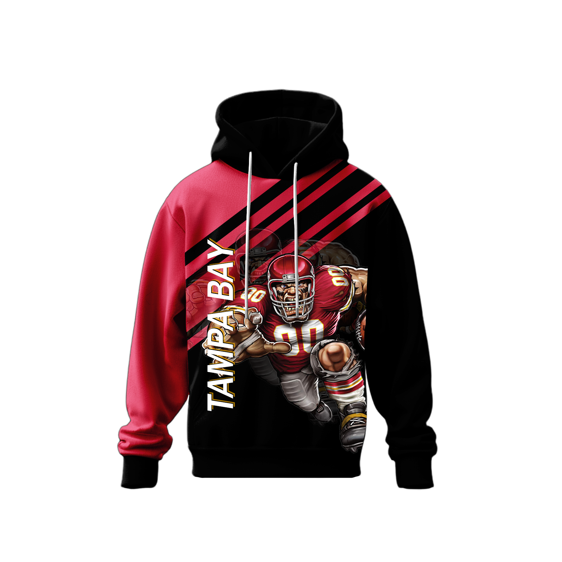 Personalized Printed Hoodie with Team Name and Logo Printed Design for Students and Teachers