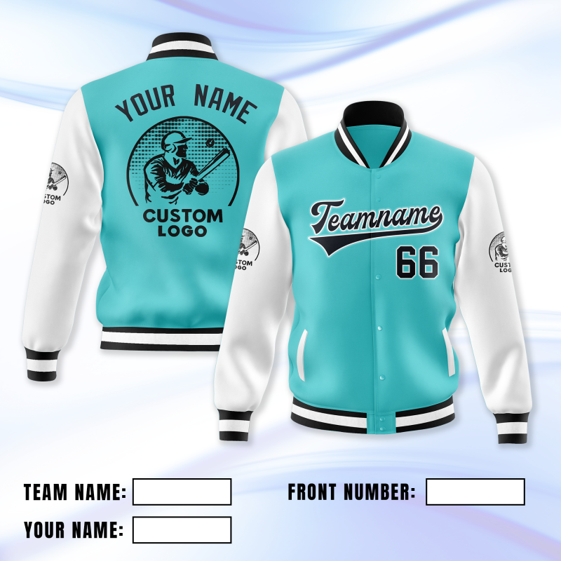 Personalized Outerwear with Printed and Embroidered Logo Name for Men Women Youth