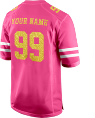 Custom Football Game Jersey Three Stripe for Fan Appreciation Day