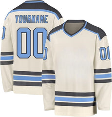 Custom Hockey Jersey with Custom Text and Number with Stitched Printed Personalization for Teams Players Fans Men Women Youth Kids