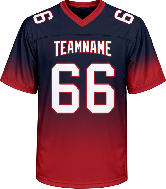 Stitched Printed Personalization Personalized Football Jersey with Player Name and